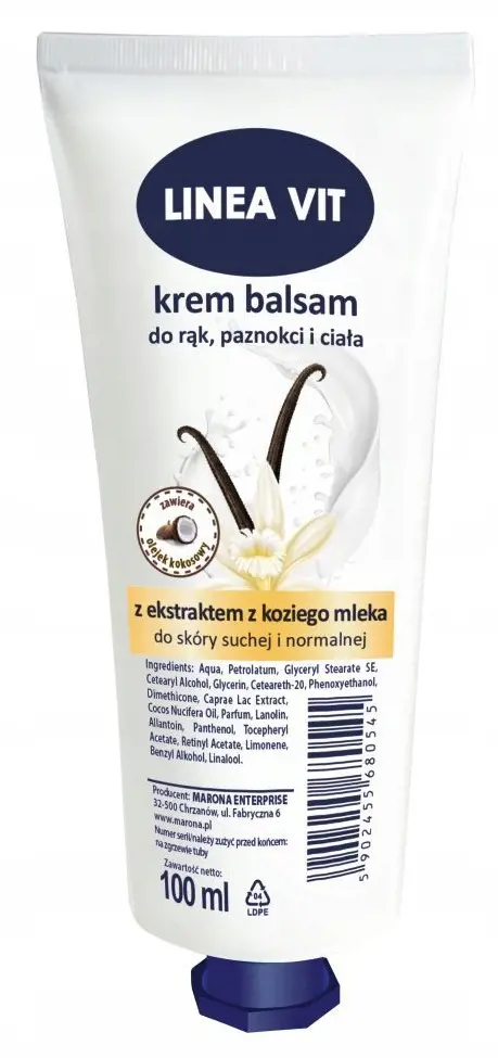 KREM LINEA VIT 100ml -MLIEKO/VANILKA