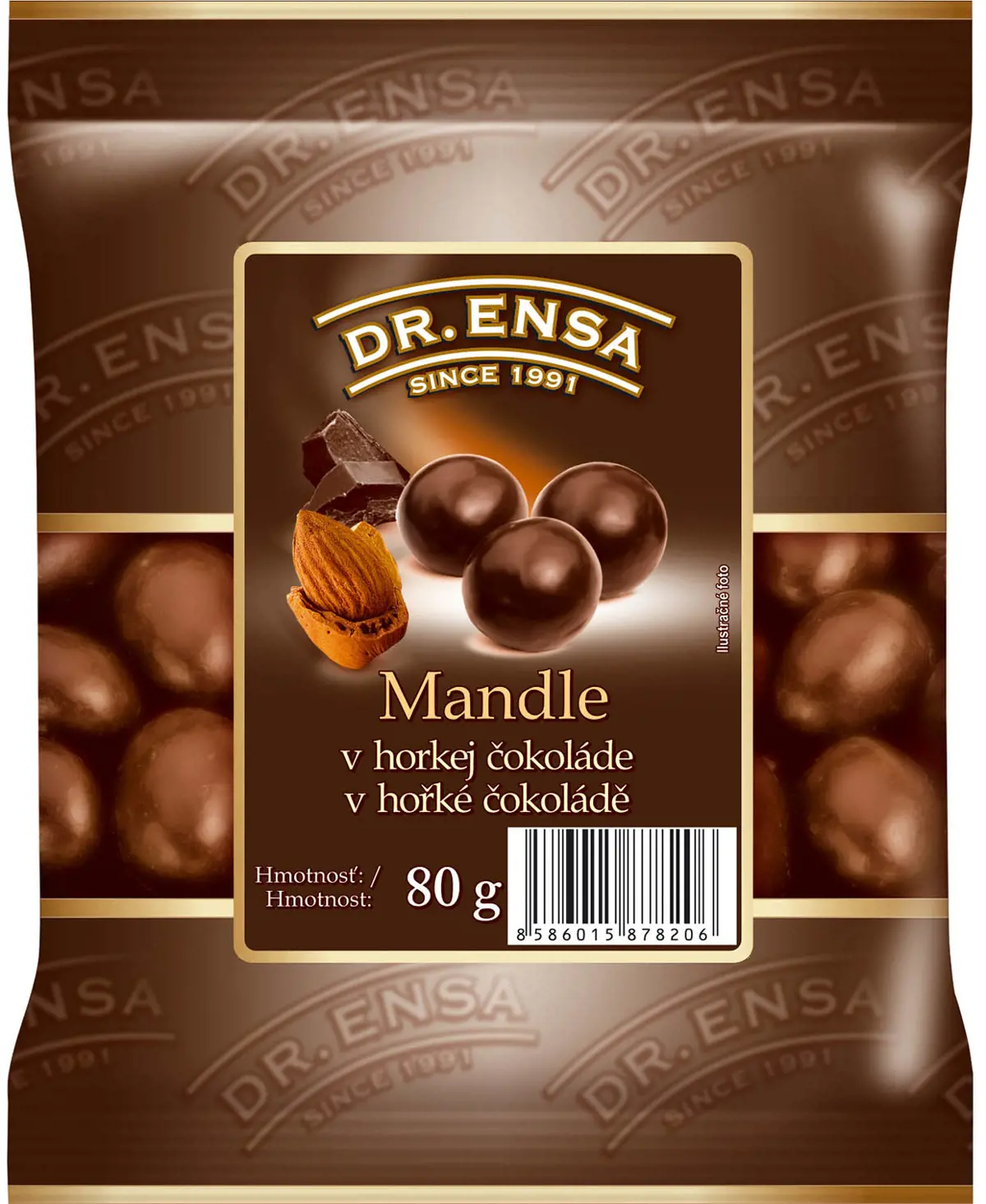 CK MANDLE V HORKEJ COKO. 80g -ENSA