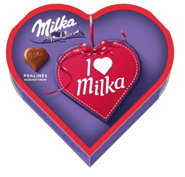 xCK DEZERT MILKA 44g -I LOVE