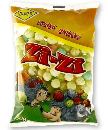 CHIPS NAMEX 50g -ZIZI OVOCNE GULICKY