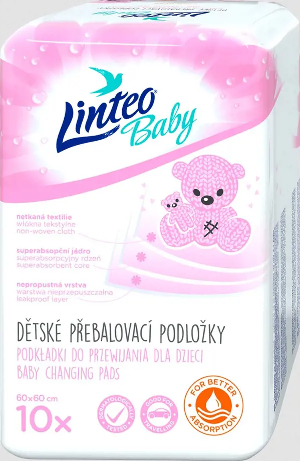 xPODLOZKY PREBALOVACIE LINTEO 10ks