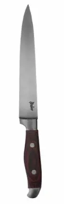 NOZ 32cm -RUKOVAT Z ORECH.DREVA