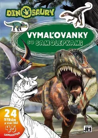 OMALOVANKA A4+ -DINOSAURY