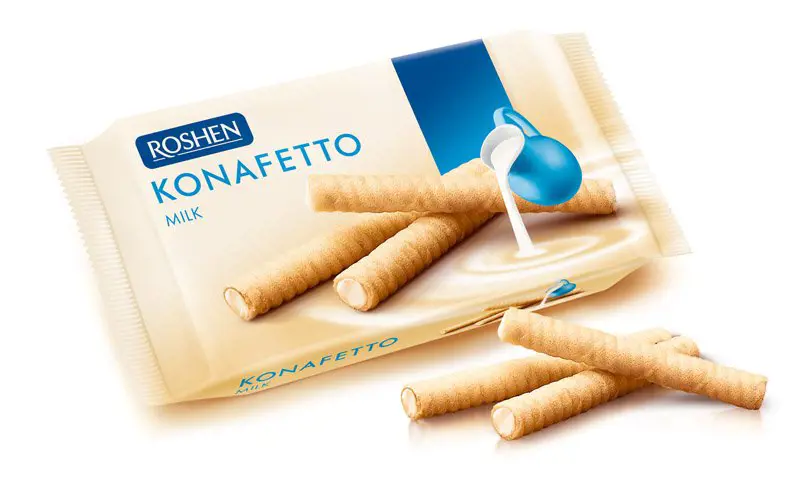 xCK TRUBICKY KONAFETTO 156g -MLIECNE