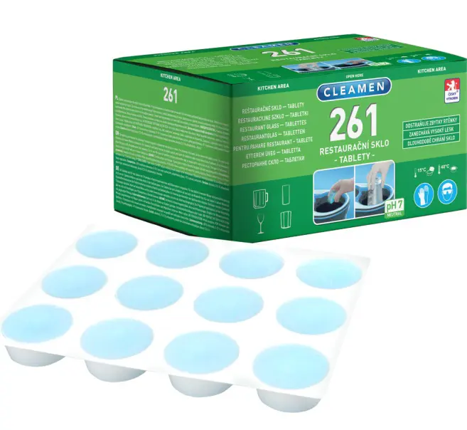 CLEAMEN 261 PROFI 720g -RESTAURACNE SKLO TABLETY