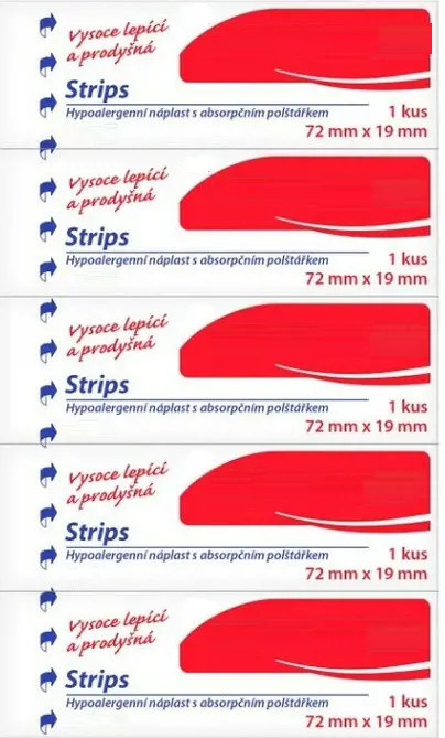 xNAPLAST 72mmx19mm -5ks