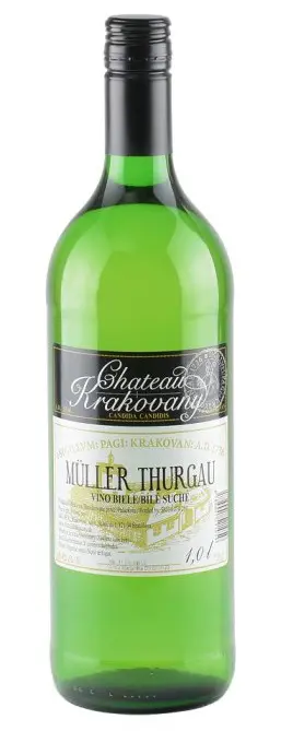 VINO KRAK.BIELE 1l -MULLER THURGAU