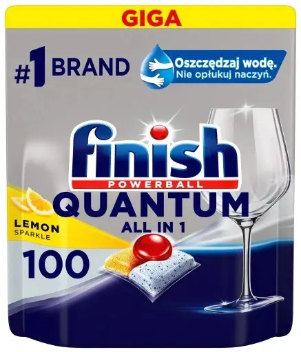 FINISH TABL. QUANTUM 100ks -LEMON