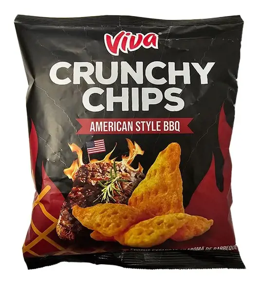xCHIPS VIVA 50g -CRUNCHY AMERICAN BBQ