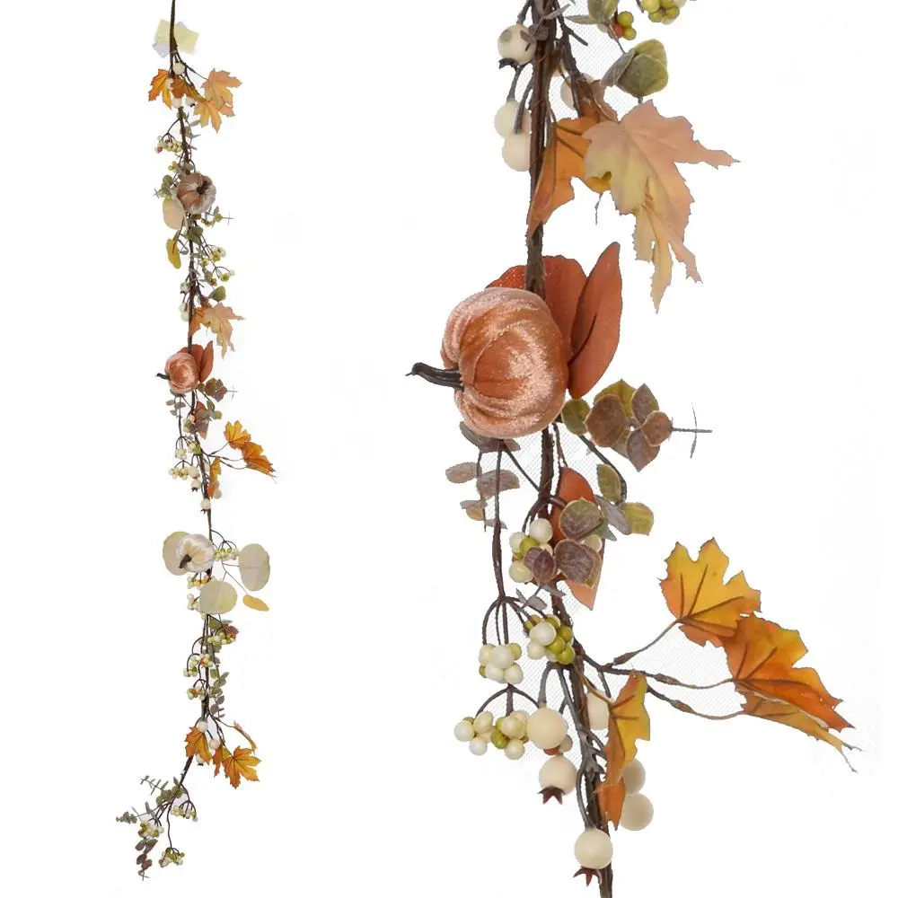JS -GIRLANDA TEKVICE,LISTY,BOBULE 135cm