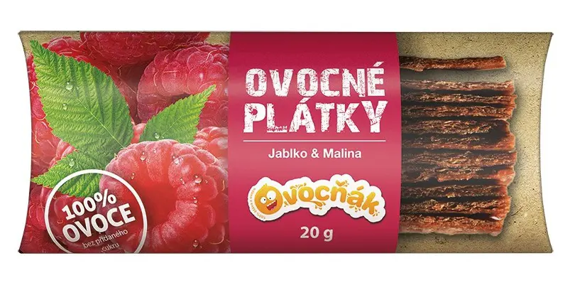 CK OVOCNAK OV.PLATKY 20g -JAB+MALINA