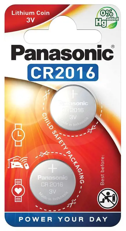 BATERIE PANASONIC CR2016  2ks