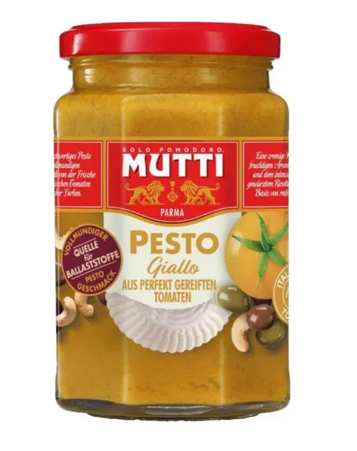 CK PESTO MUTTI 180g -ZLTE PARADAJKY