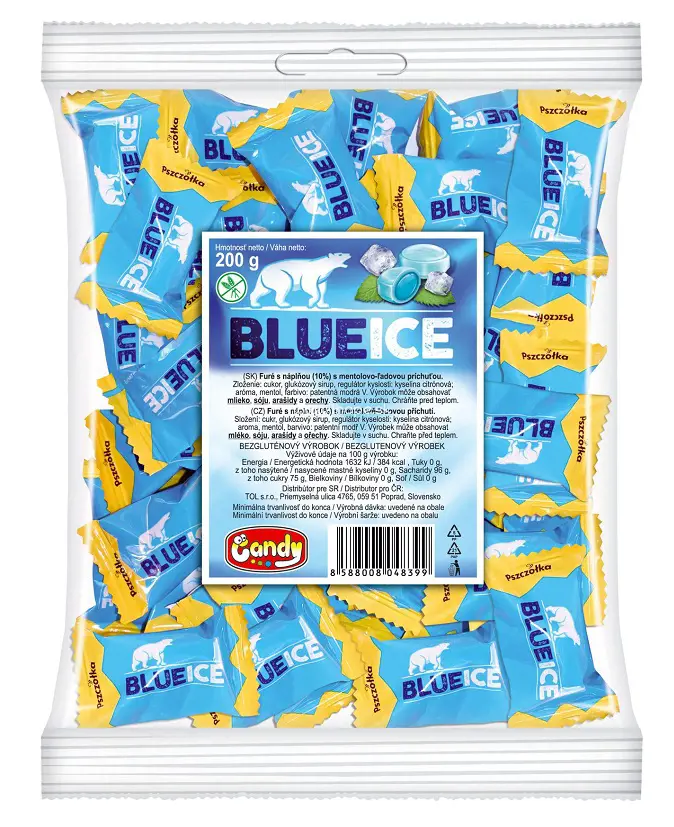 xCK CUKRIKY CANDY 200g -BLUE ICE
