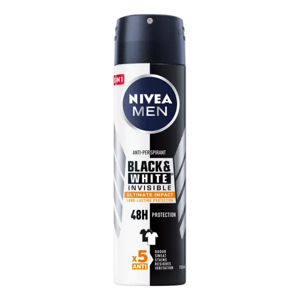 DEO NIVEA 150ml -FM INVISIBLE B&W UL
