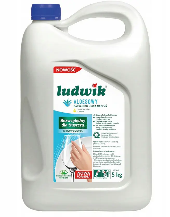 LUDWIK PROSTR.NA RIAD 5kg -ALOE VERA