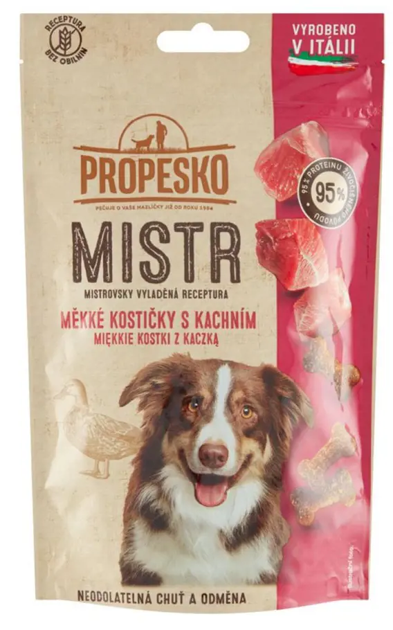 KRMIVO PSY PROPESKO 90g MISTR -KAC.