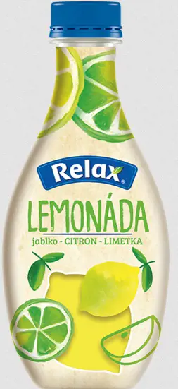 xVODA RELAX LEMONADA 0,4l -CITR,LIM Z