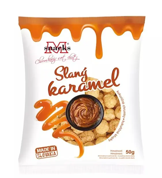 xCK CHRUMKY M SNACKS 50g -SLANY KARAMEL