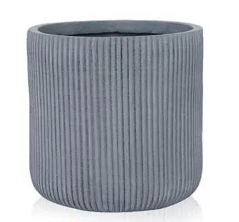 ,KVETINAC ECOLITE 31cm -VRUB.SEDY 88.073.31