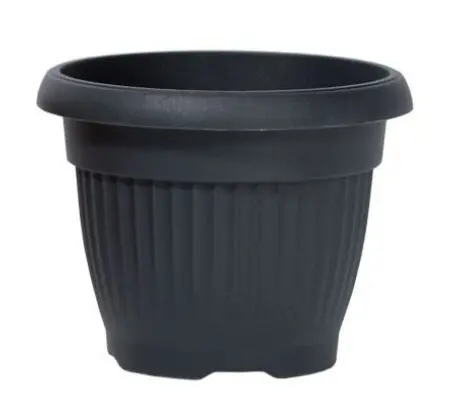 ,KVETINAC TERRA 50cm -ANTRACIT