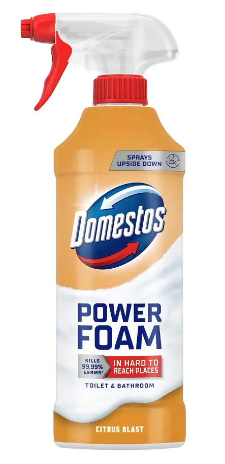 DOMESTOS 435ml -POWER FOAM CITRUS BLA