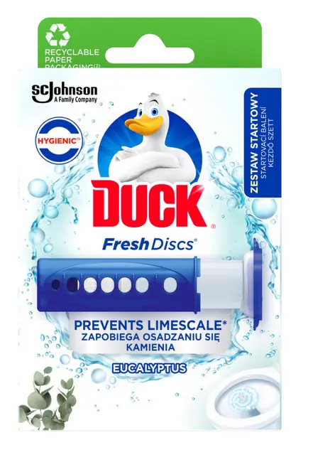 WC DUCK FRESH DISK 36ml -EUKALYPTUS