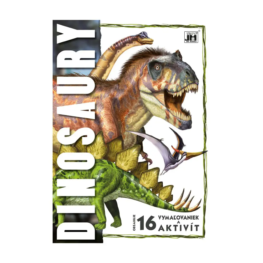 xOMALOVANKA A4 -DINOSAURY