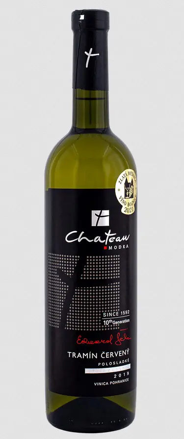VINO CH.MODRA 0,75l -TRAMIN CERVENY