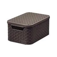 BOX ULOZNY RATTAN STYLE S+DEK. -HNED