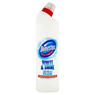 DOMESTOS 750ml -WHITE&SHINE, BIELY