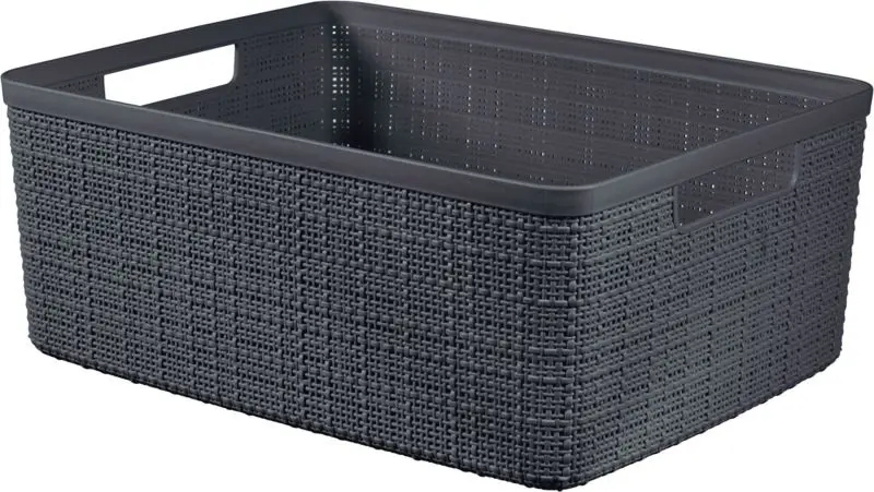 xKOSIK JUTE M -TMAVO SEDA