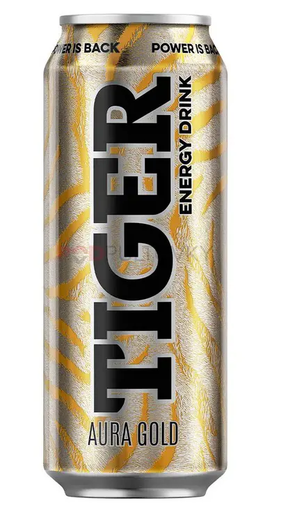 CK ENERG.NAPOJ TIGER 0,5l -AURA GOLD Z