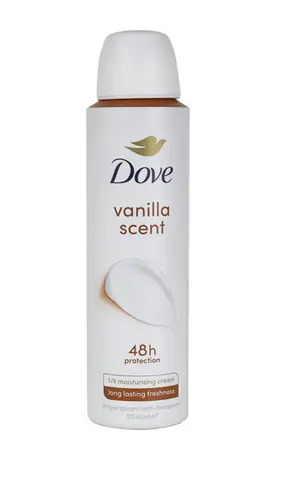 DEO DOVE 150ml -W.VANILLA SCENT