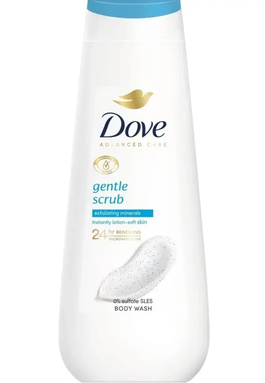 xSG DOVE 400ml -GENTLE SCRUP