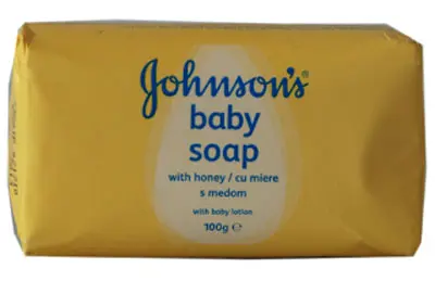 JOHNSON´S BABY MYDLO S MEDOM 2x90g