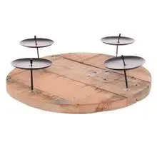 VO -ADVENTNY SVIETNIK DREVO 30cm