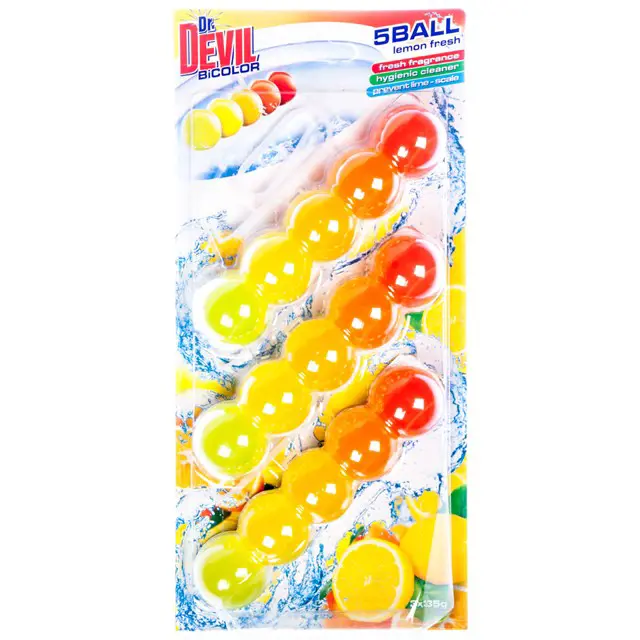 DR.DEVIL BICOLOR 3x35g -5BALL LEMON