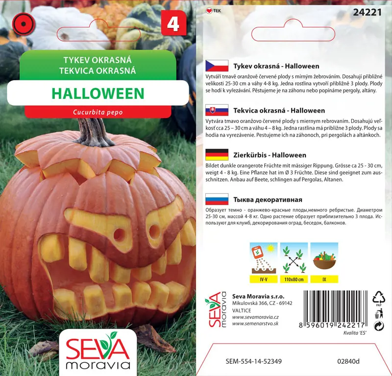 .TEKVICA OKRASNA -HALLOWEEN 10s