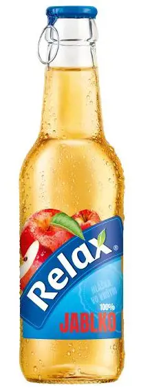 CK DZUS RELAX 250ml 100% -SKLO JABLKO