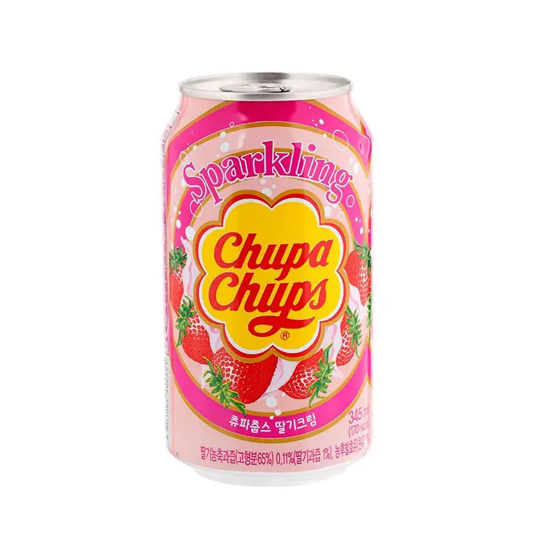 VODA CHUPA CHUPS 345ml -STRAWBERRY