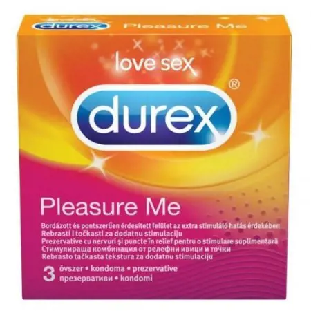 PO DUREX 3ks -PLEASURE ME
