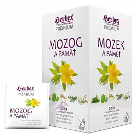 CAJ HERBEX 30g -MOZOG A PAMAT