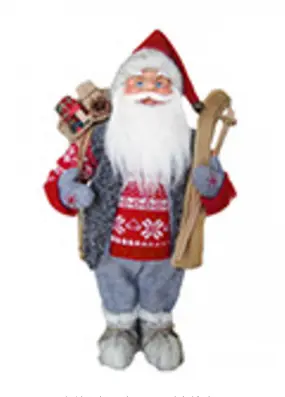 ,TRP SANTA STOJACI 46cm -S LYZAMI