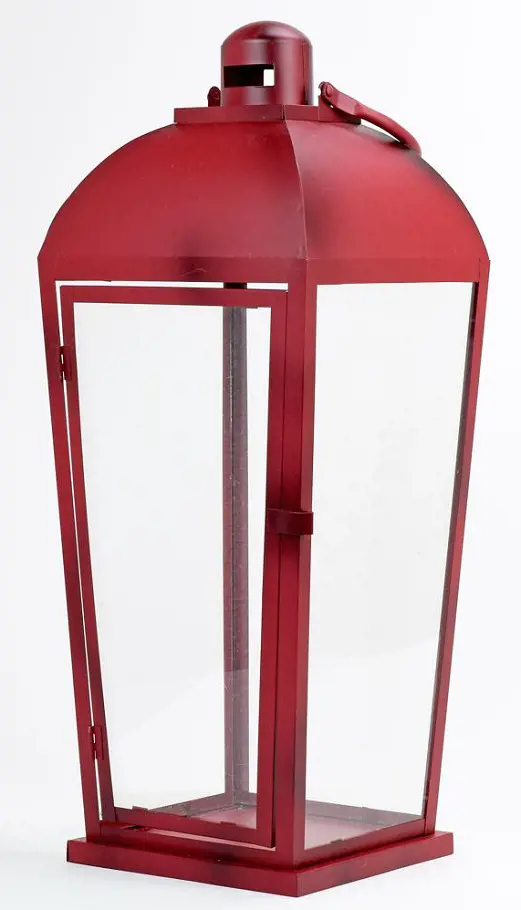 DEKOR.LUCERNA CERVENA L -206413
