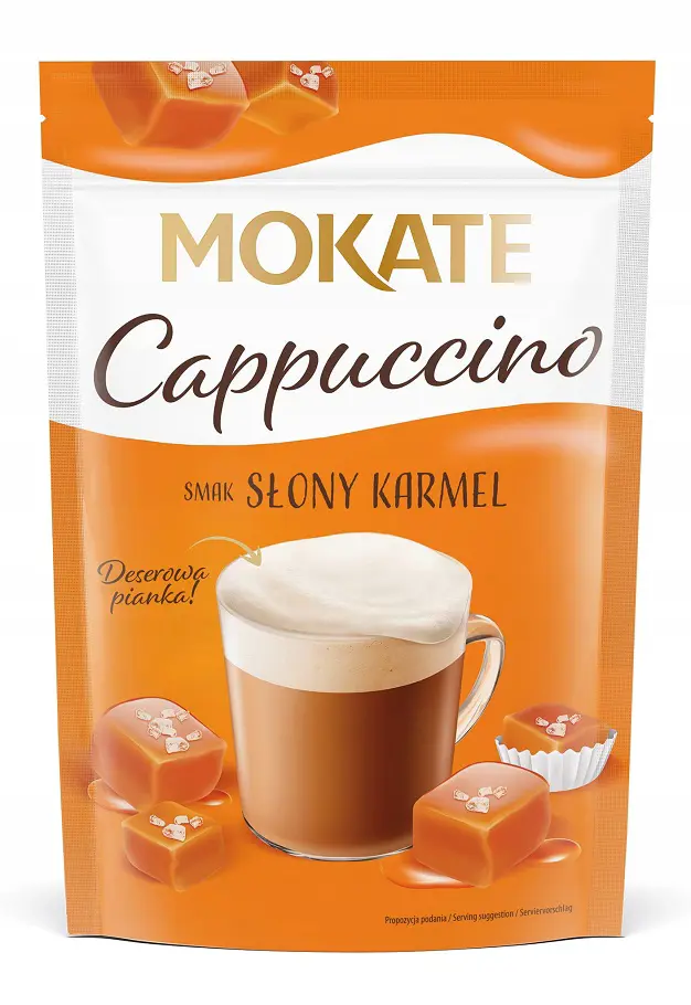 xCK CAPPUCCINO MOKATE 110g -SLANY KARAMEL