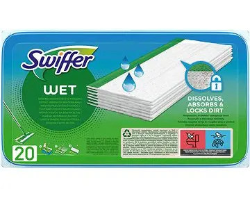 NAHRADA NA MOP SWIFFER MOKRA 20ks