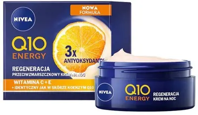 xPLET.KREM NIVEA 50ml -Q10+ NOCNY ENE