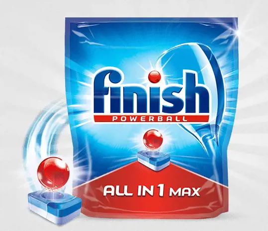 xFINISH TABL. POWERBALL 20ks -ALL IN1