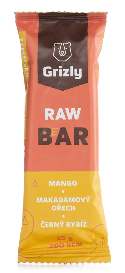 CK GRIZLY RAW TYCINKA 55g -MANGO+MAKADAM x